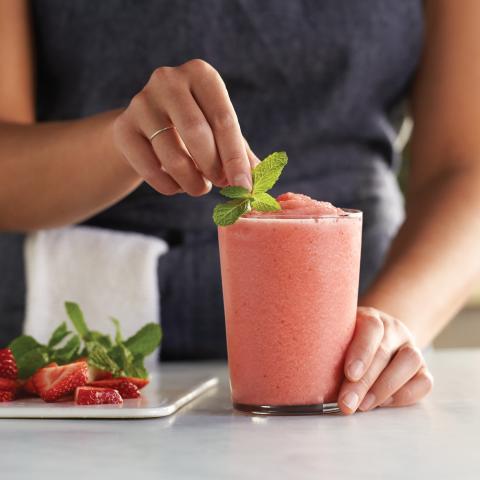 Better-for-You Strawberry Banana Smoothie